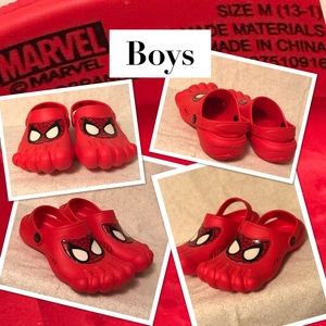 Marvel Spiderman clogs